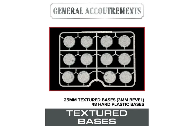 25Mm Textured Bases (3Mm Bevel) 1