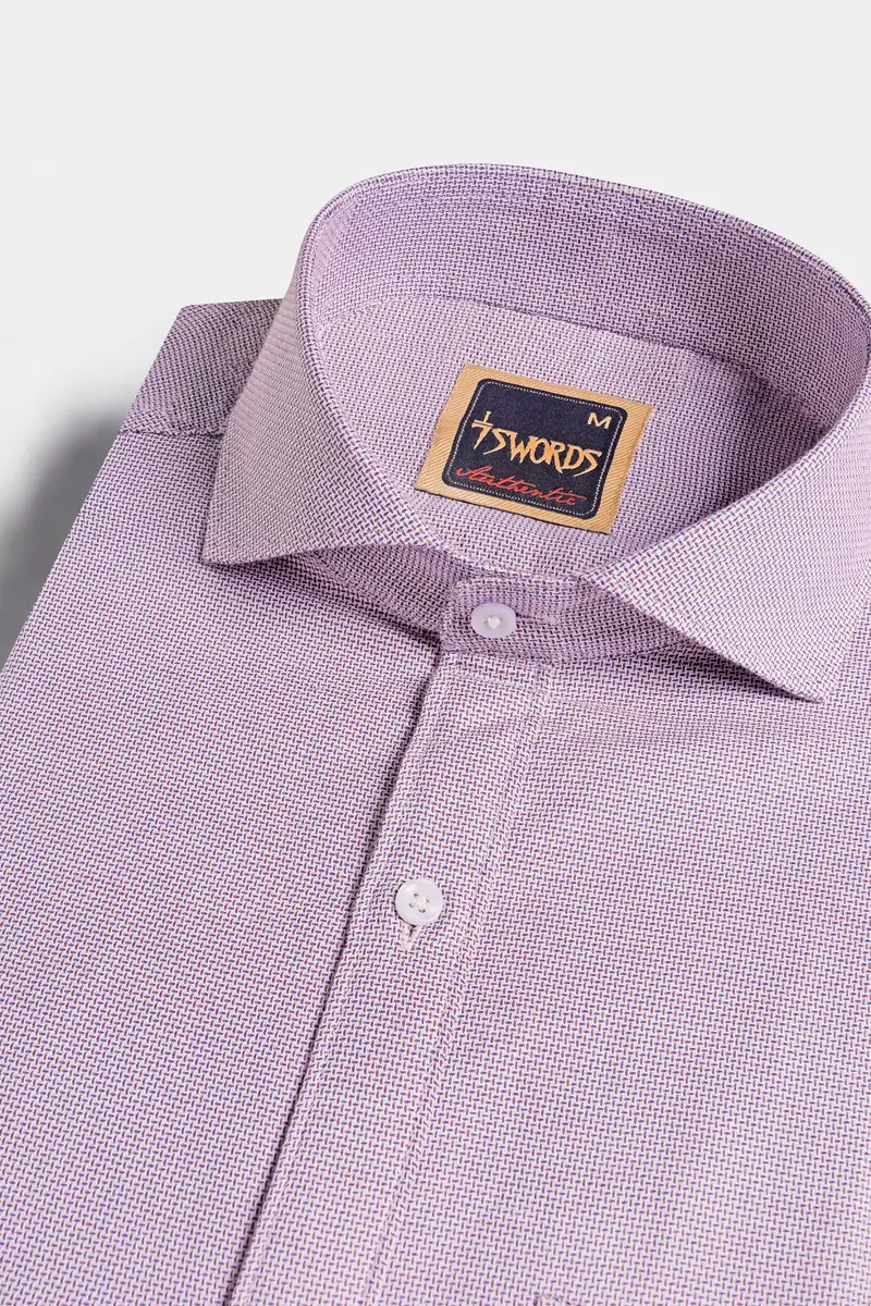 7Swords-Carolina Plum Pink Premium Cotton Shirt 1