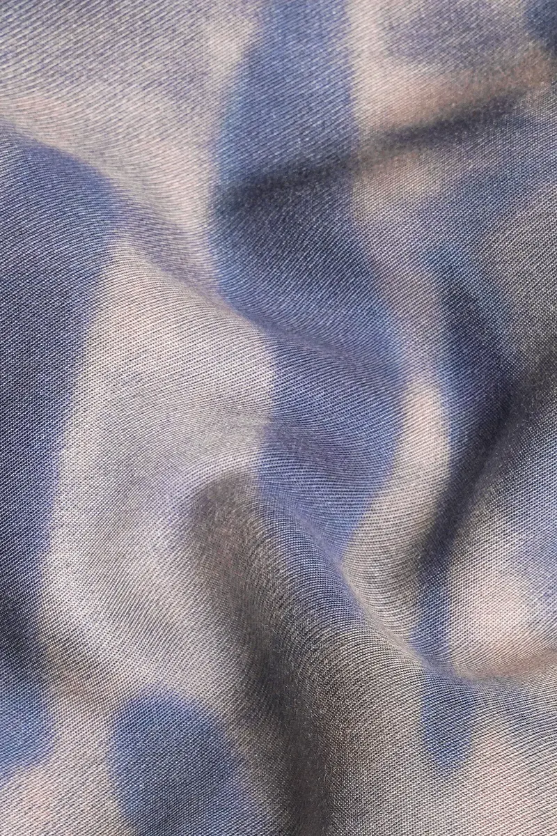 7Swords-Mobster Gray And Logan Gray Tie-Dye Printed Premium Cotton Shirt 2
