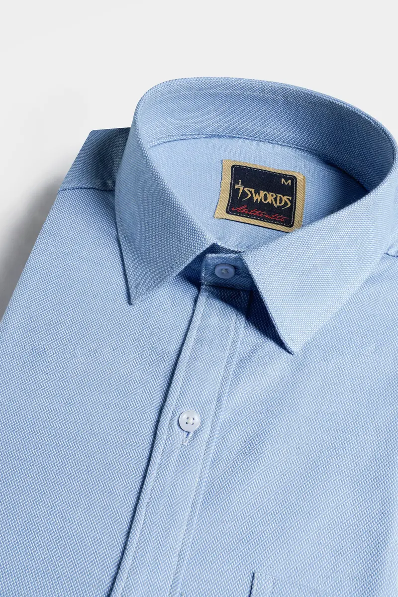 7Swords-Spindle Blue Premium Cotton Shirt 1