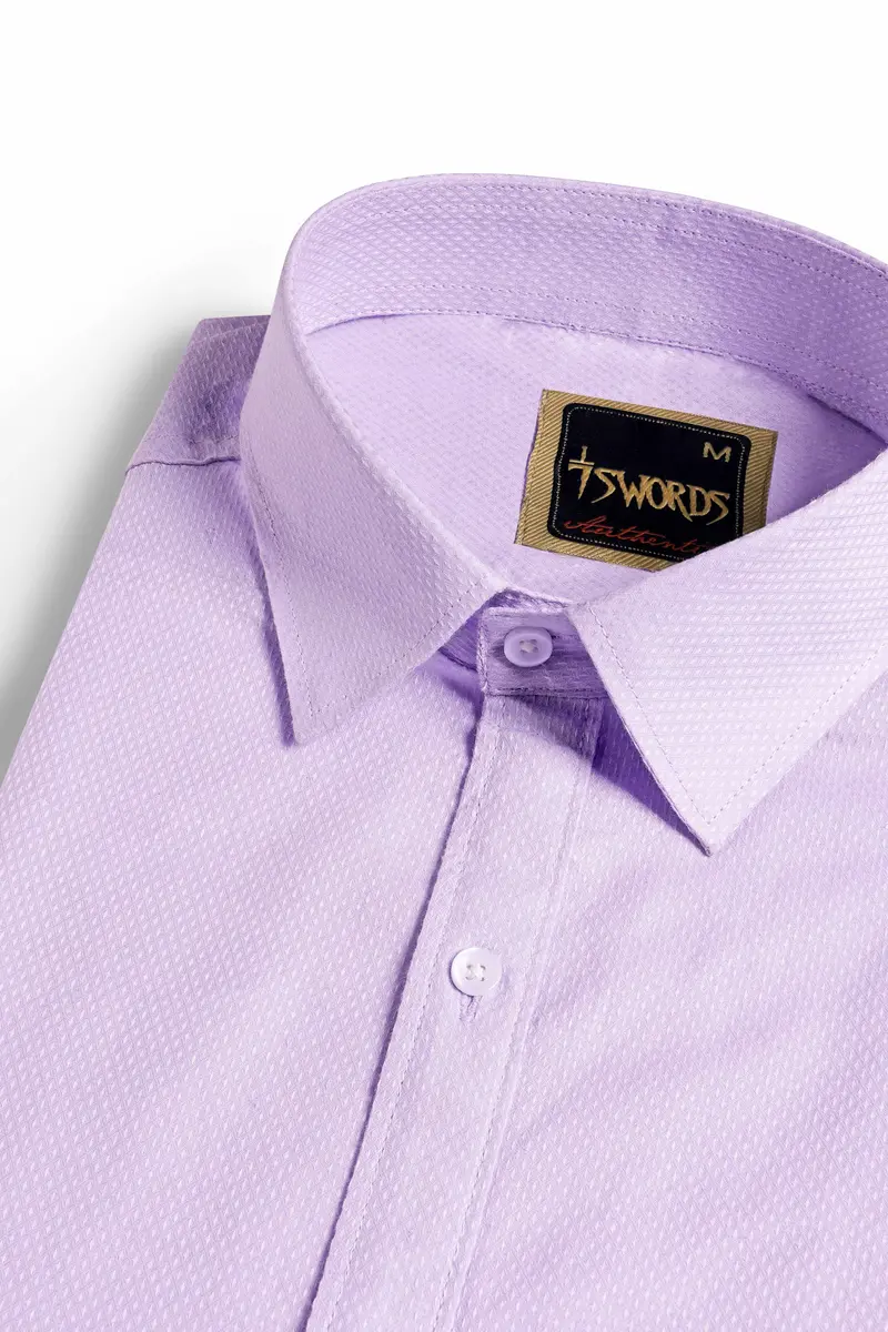 7Swords-Twilight Lavender Premium Cotton Shirt 1