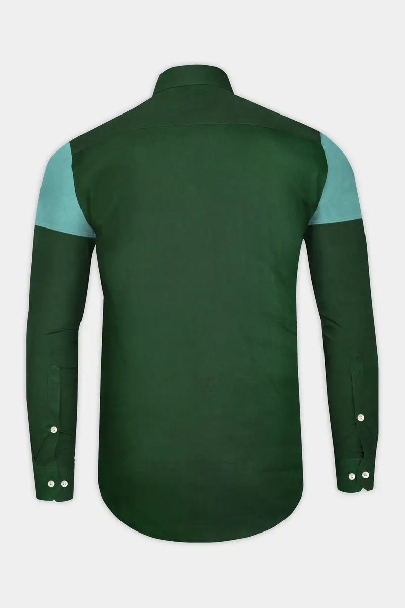 Acapulco With Axolotl Green Super Soft Premium Cotton Designer Shirt 7