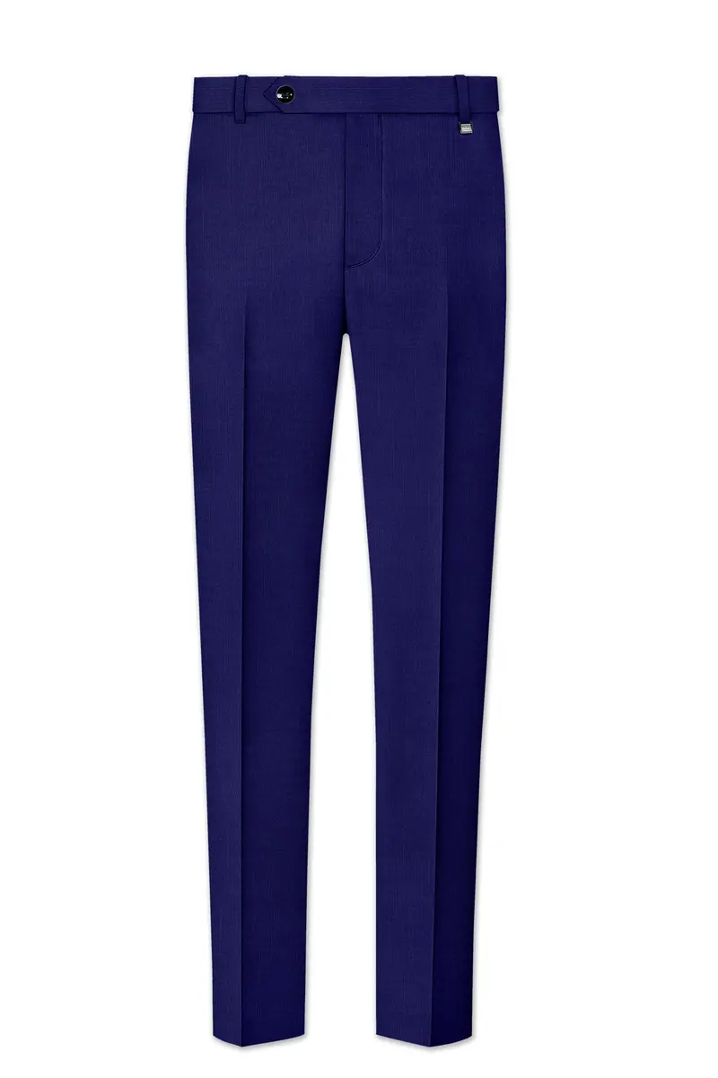 Admiral Blue Wool Rich Pant 2