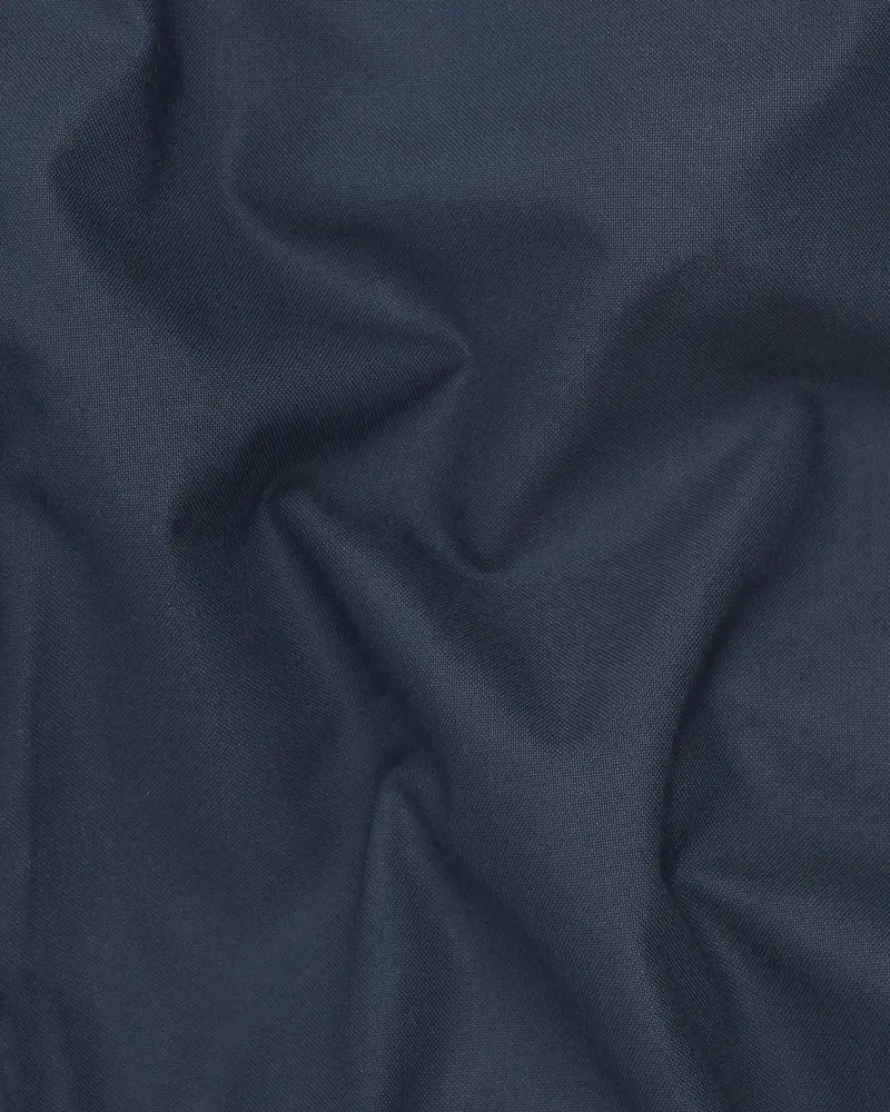 Aegean Blue Premium Cotton Waistcoat 3