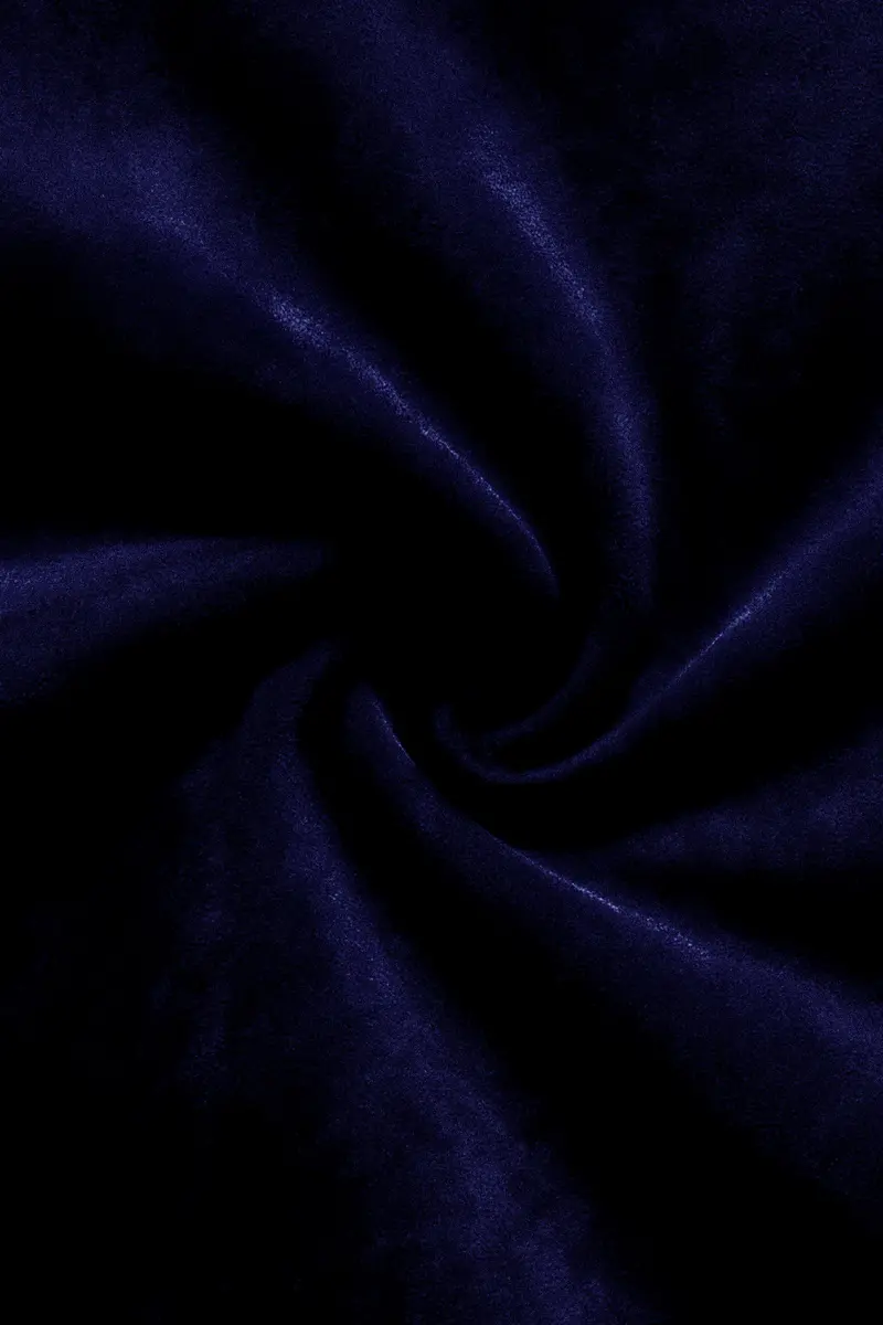 Aether-Stratos Blue Velvet Stretchable Waistband Pant 3