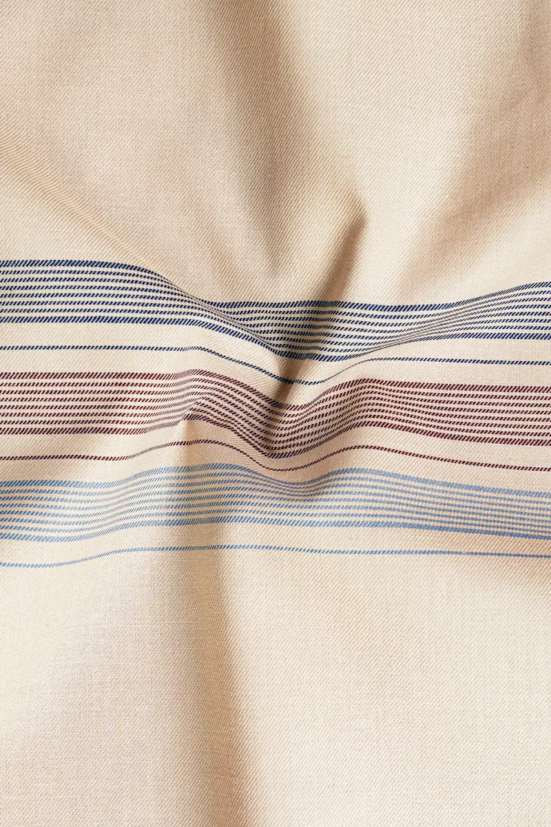 Akaroa Brown Plaid Twill Premium Cotton Shirt 3