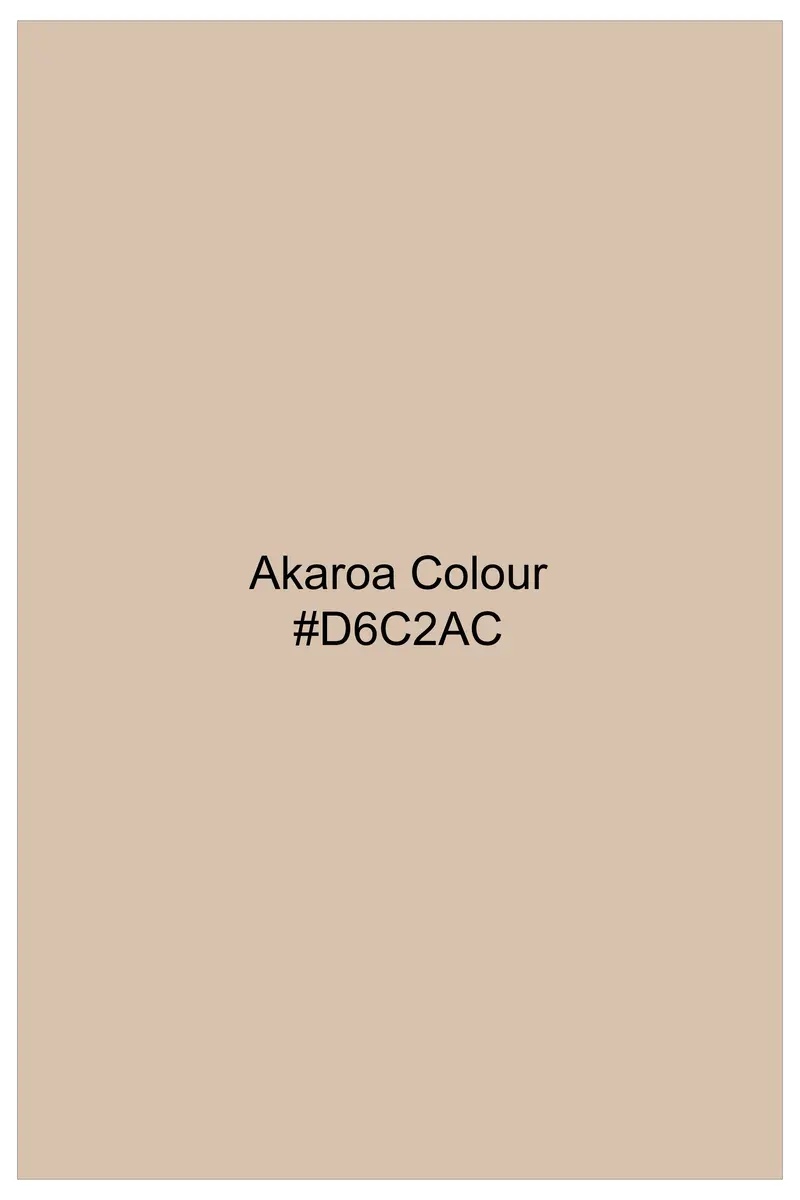 Akaroa Brown Plaid Twill Premium Cotton Shirt 9