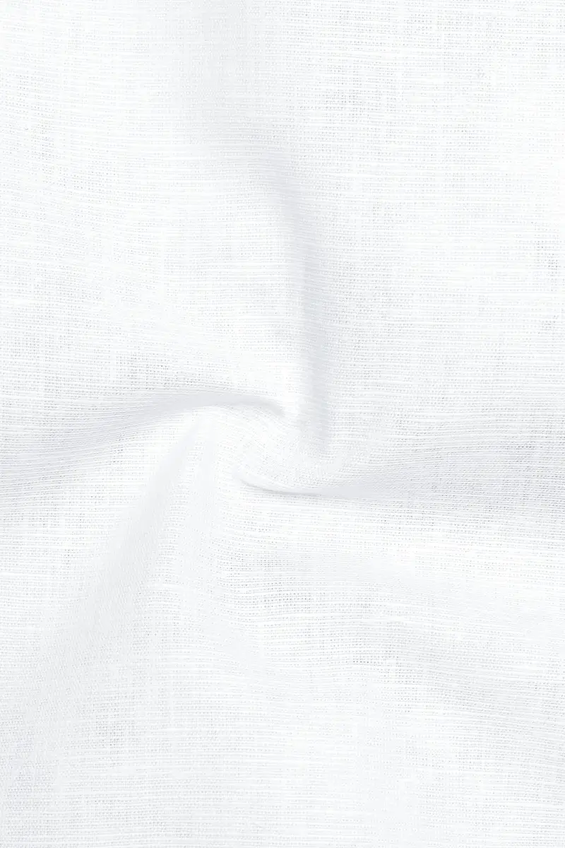 Albionis-Bright White Elastane Stretch Luxurious Linen Boxer 3