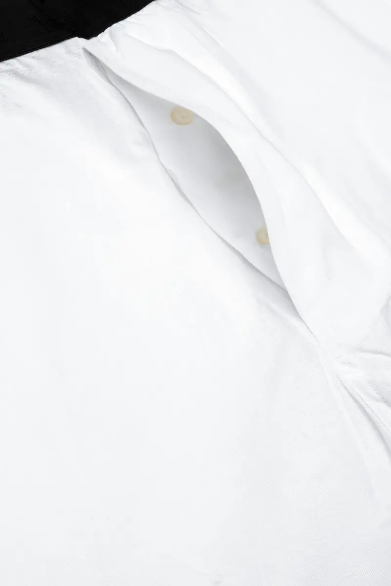 Albionis-Bright White Elastane Stretch Luxurious Linen Boxer 4