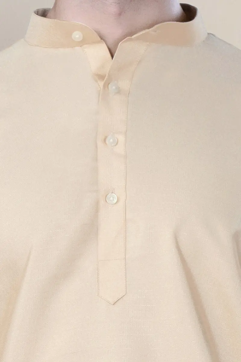 Almond Brown Viscose Kurta Set 4