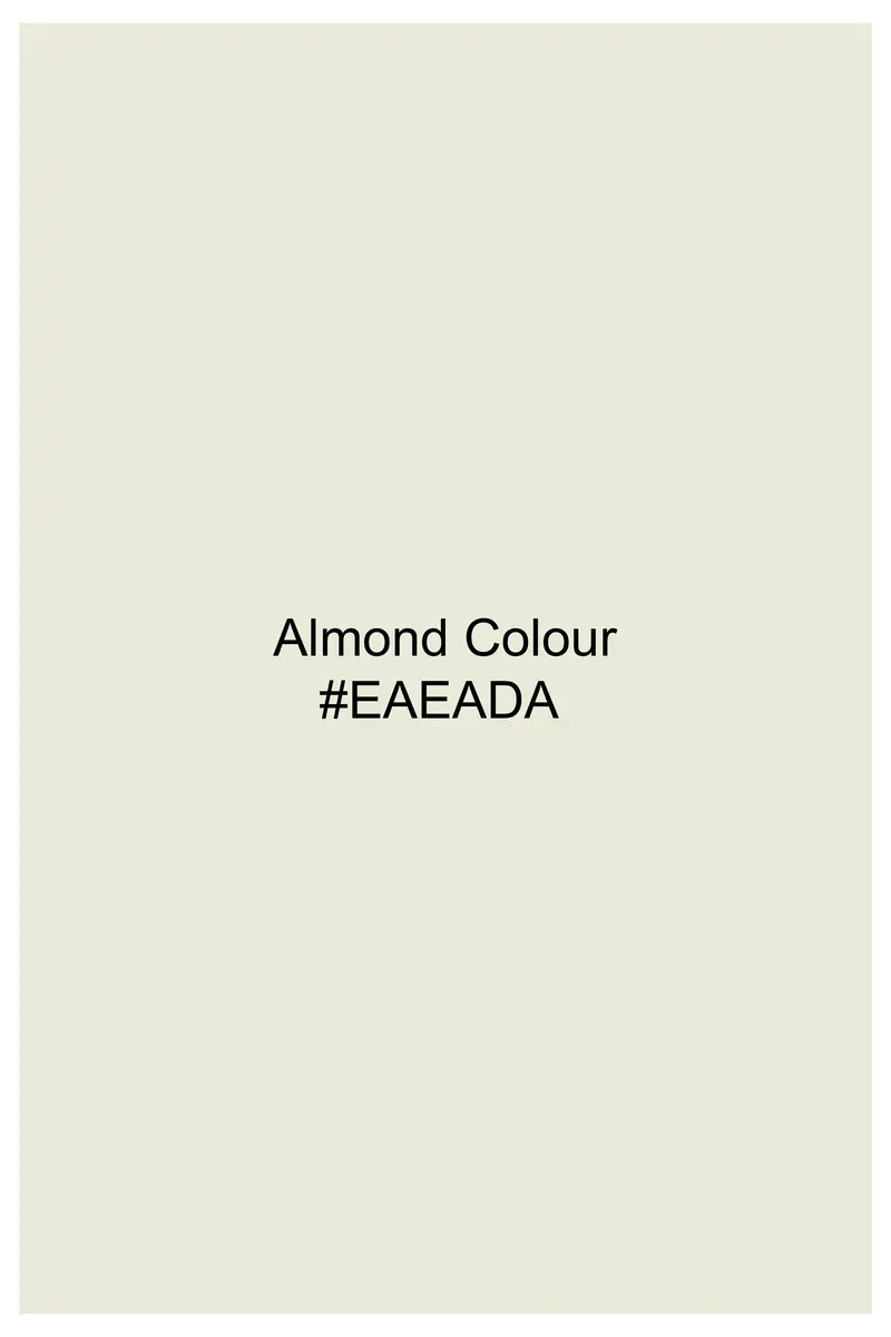 Almond Cream Mandala Art Printed Subtle Sheen Super Soft Premium Cotton Designer Shirt 10