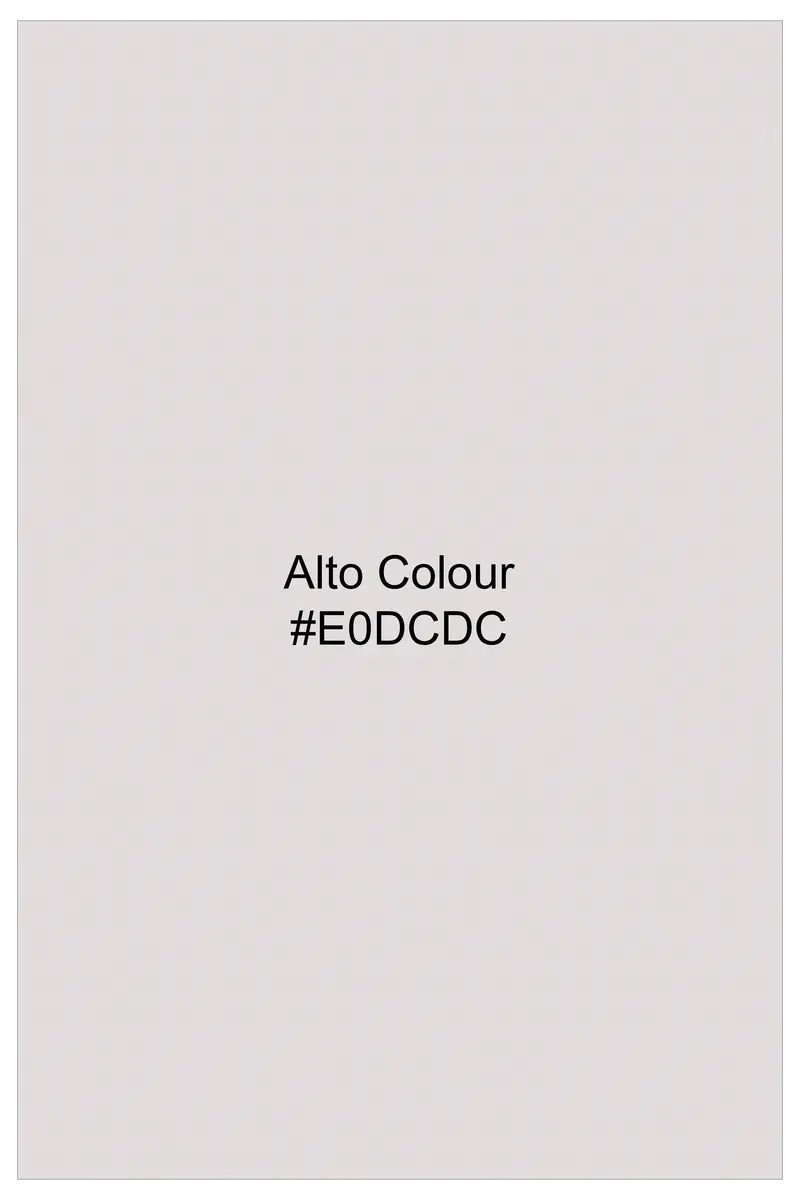 Alto White Chambray Premium Giza Cotton Shirt 7