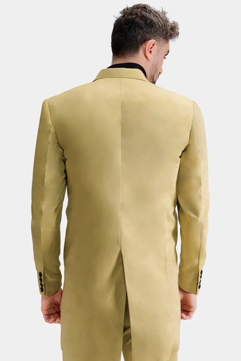 Apache Brown Premium Cotton Overcoat 6