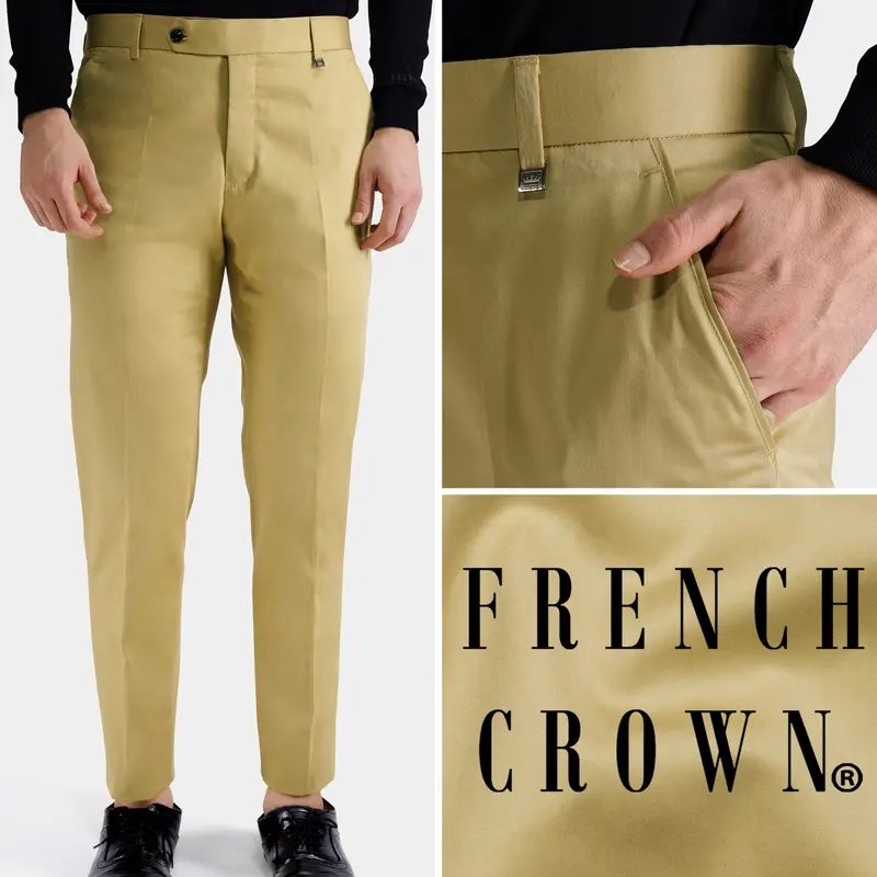 Apache Brown Premium Cotton Pant 1
