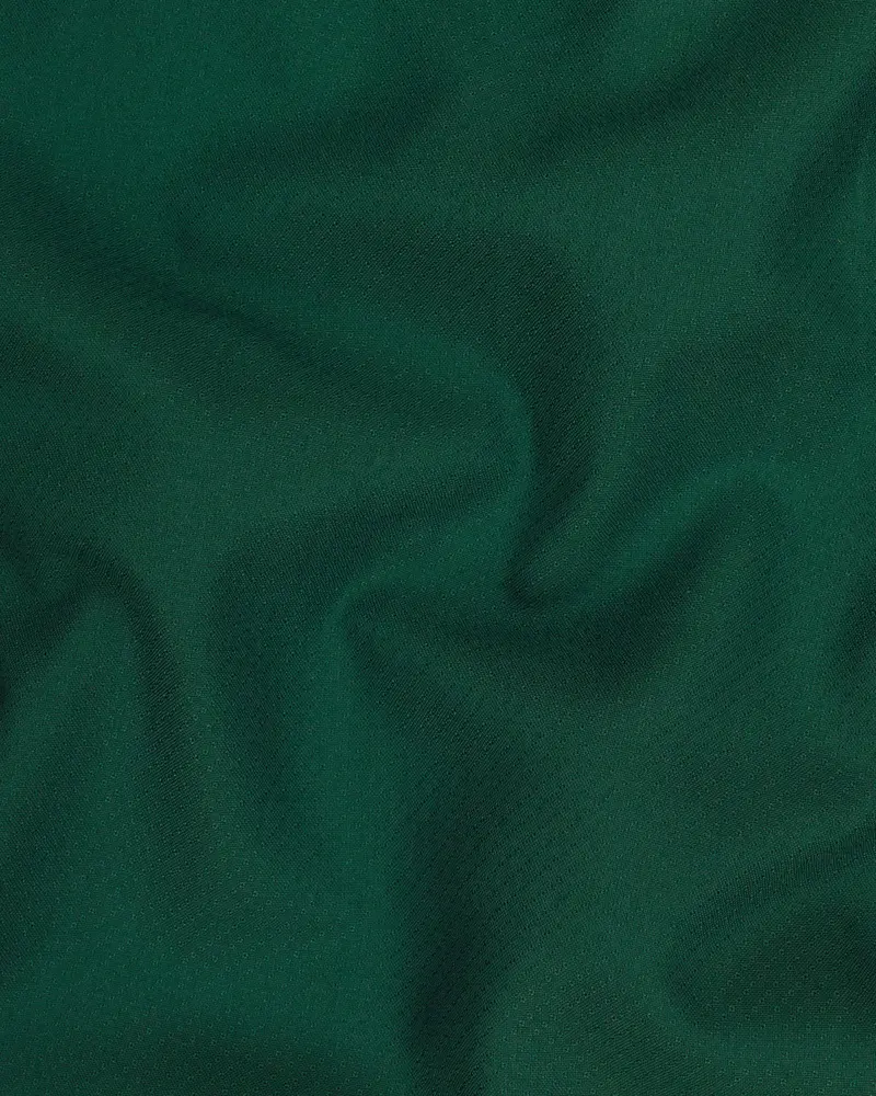 Aqua Deep Green Wool Rich Waistcoat 3