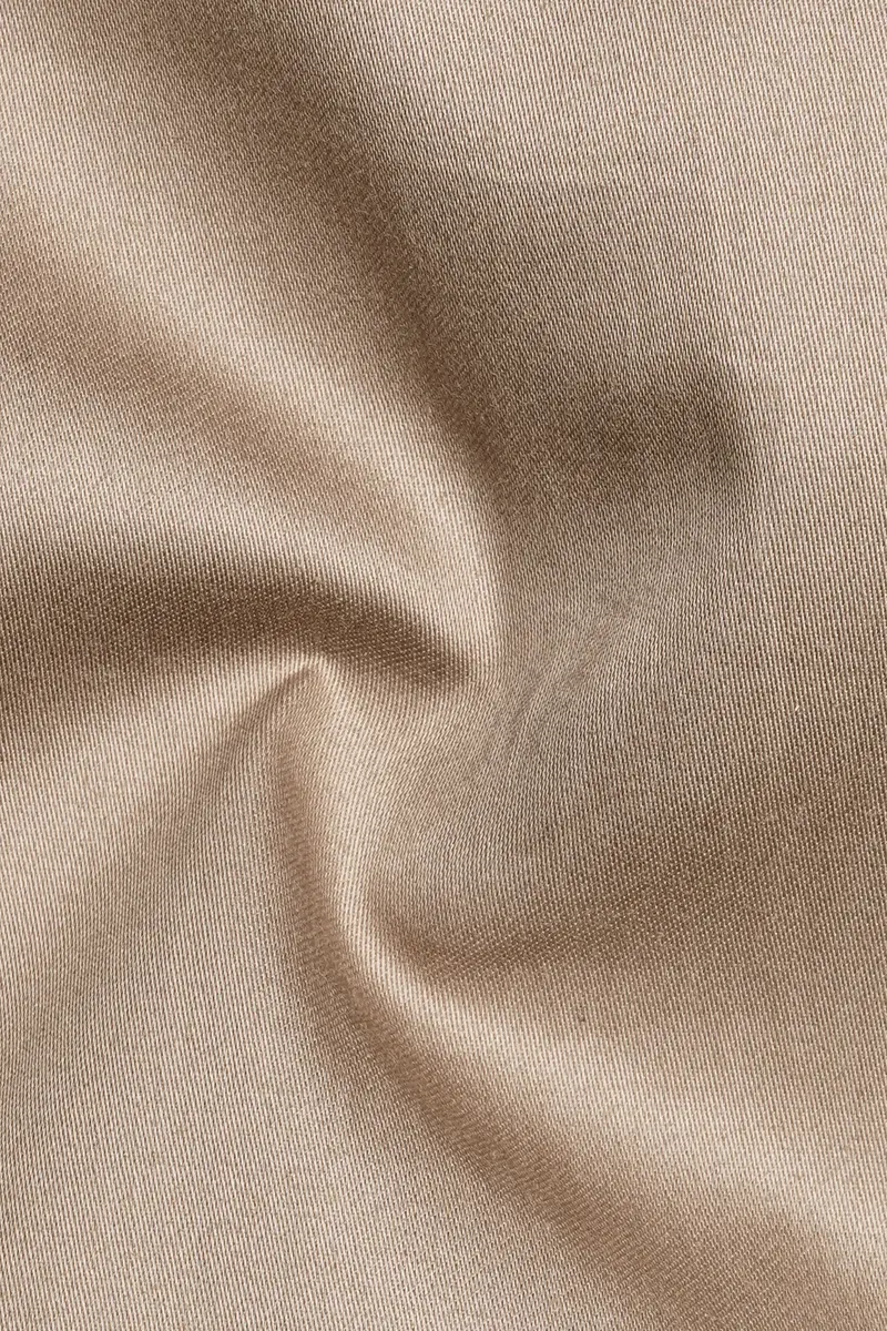 Arenzo-Quicksand Brown Subtle Sheen Super Soft Premium Cotton Dress Shirt 3