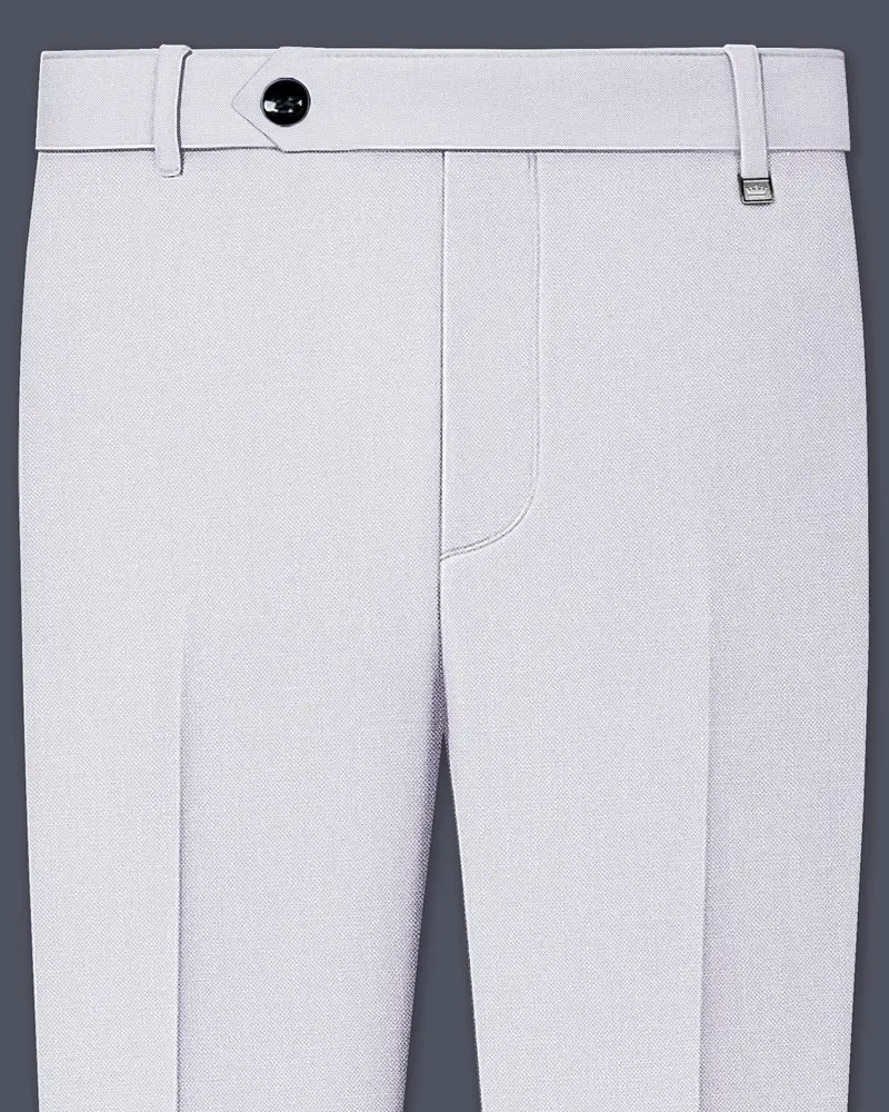 Aristo-Alto Gray Luxurious Linen Stretchable Waistband Pant 1