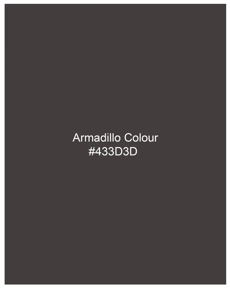 Armadillo Gray Textured Pant 7