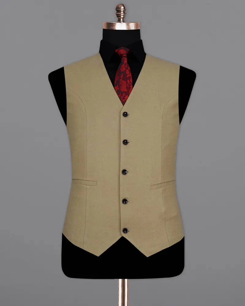 Arrowtown Brown Pure Wool Waistcoat 2