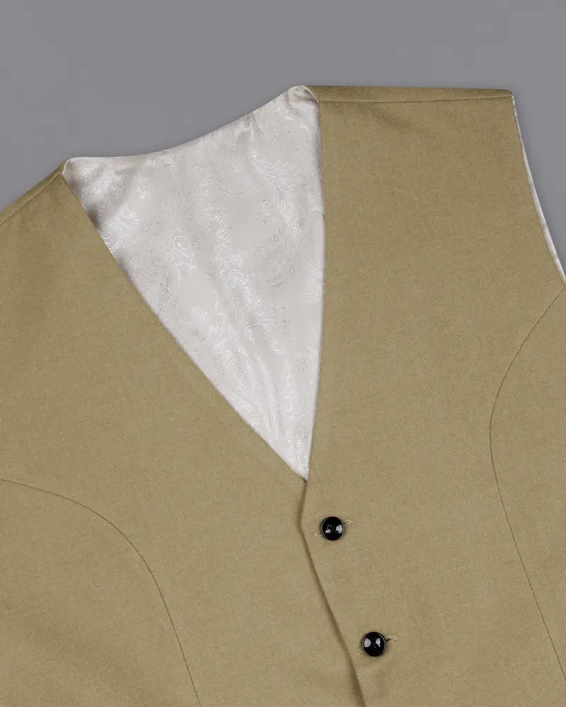 Arrowtown Brown Pure Wool Waistcoat 4