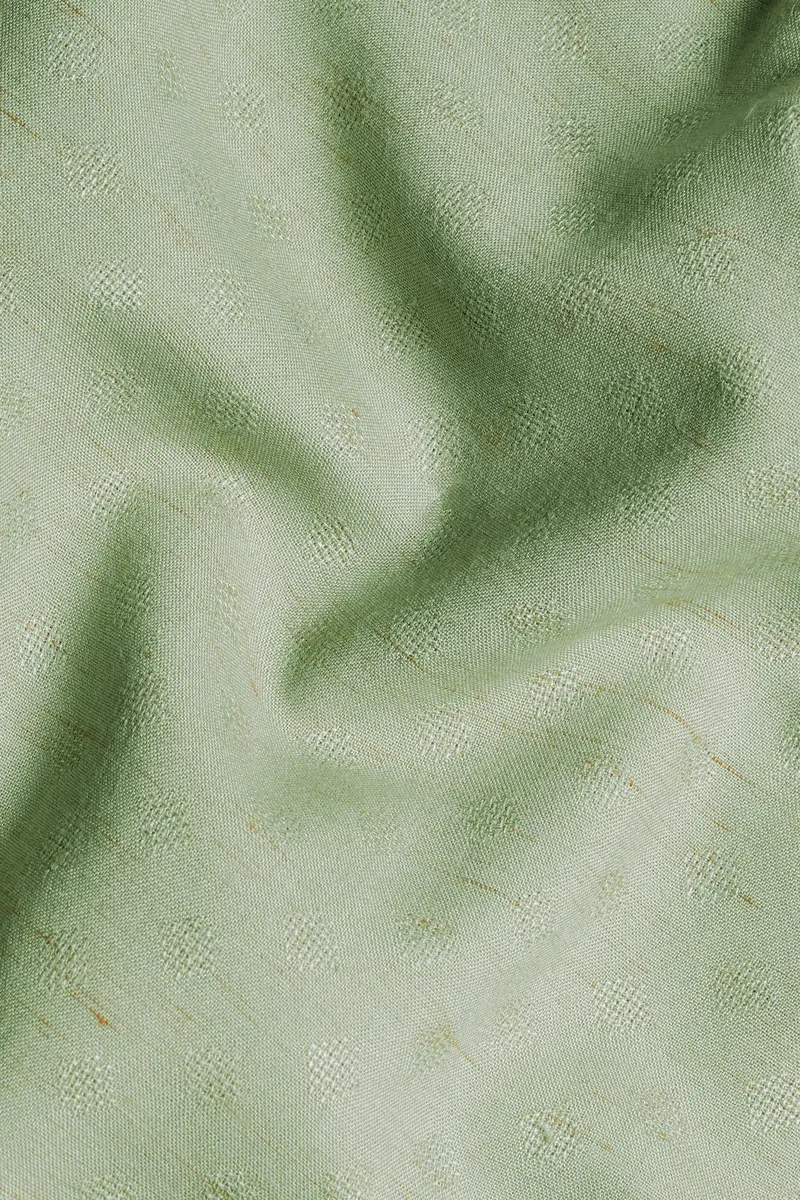 Asparagus Green Premium Cotton Crop Top 3