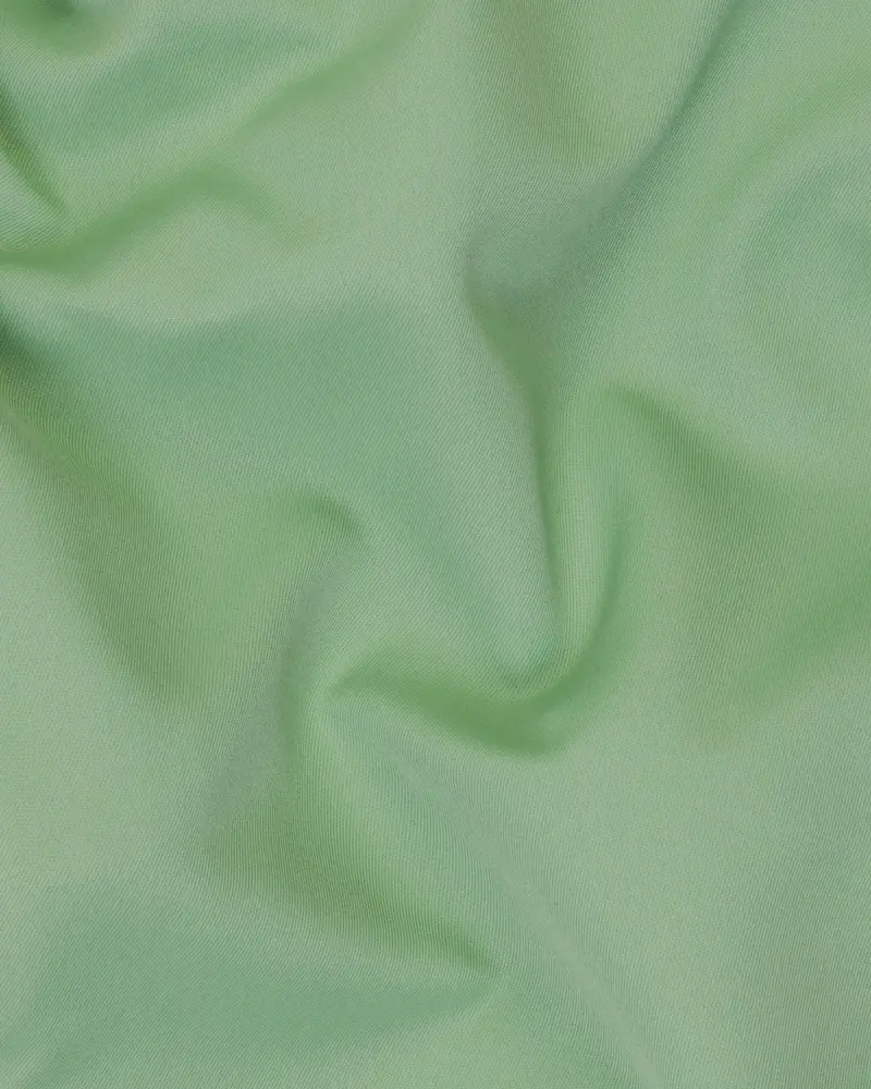 Asparagus Green Wool Blend Dinner Waistcoat 3
