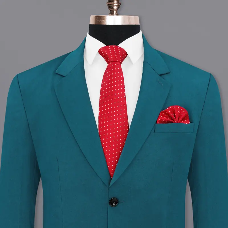 Astronaut Blue Single Breasted Blazer 1
