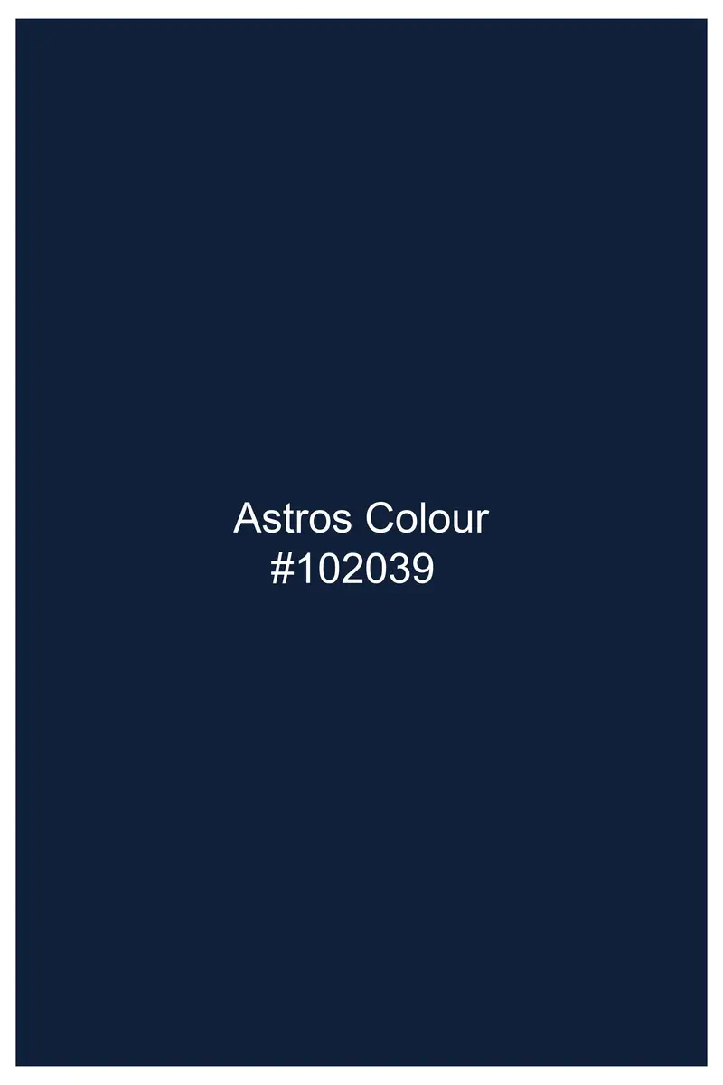 Astros Blue Royal Oxford Button Down Shirt 5