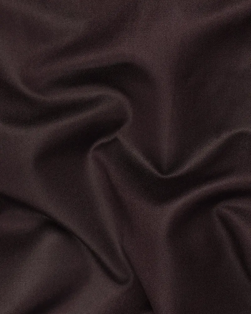Aubergine Wool Rich Pant 3