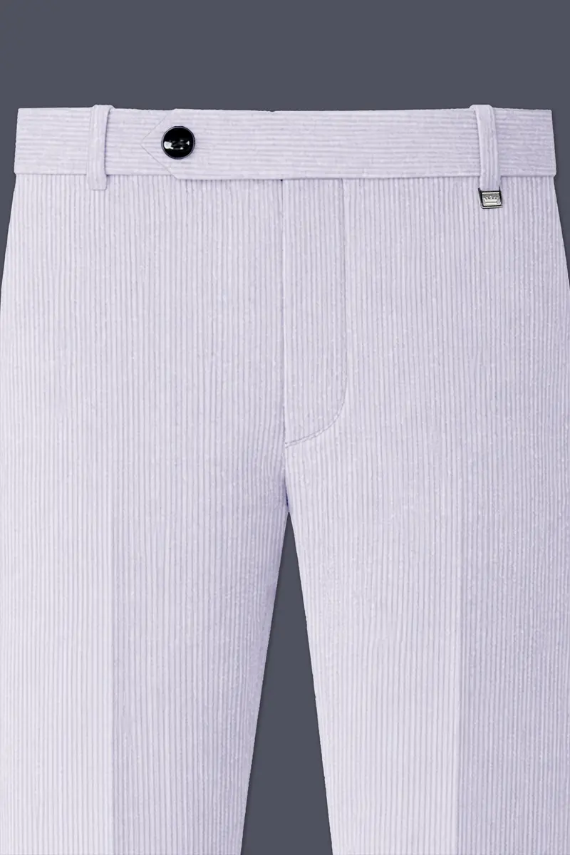 Auremerc-Mercury Gray Corduroy Premium Stretchable Waistband Pant 4