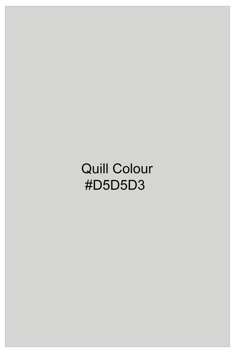 Aurequil-Quil Gray Subtle Sheen Super Soft Premium Cotton Cut Away Collar Dress Shirt 7