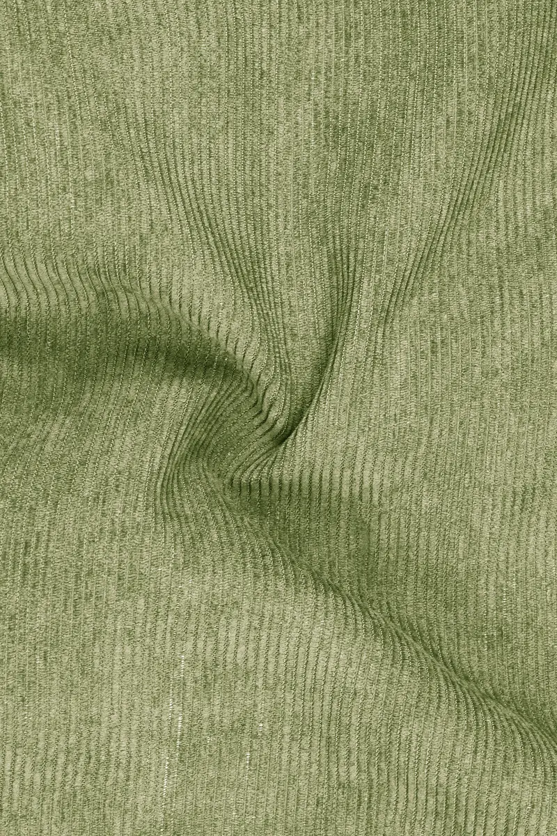 Aurethist-Thistle Green Corduroy Premium Single Breasted Sports Blazer 3