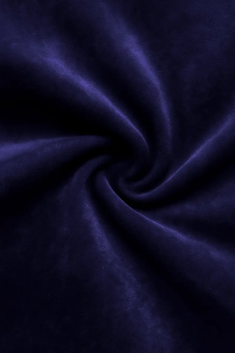 Azurion-Royal Blue Velvet Stretchable Waistband Pant 3