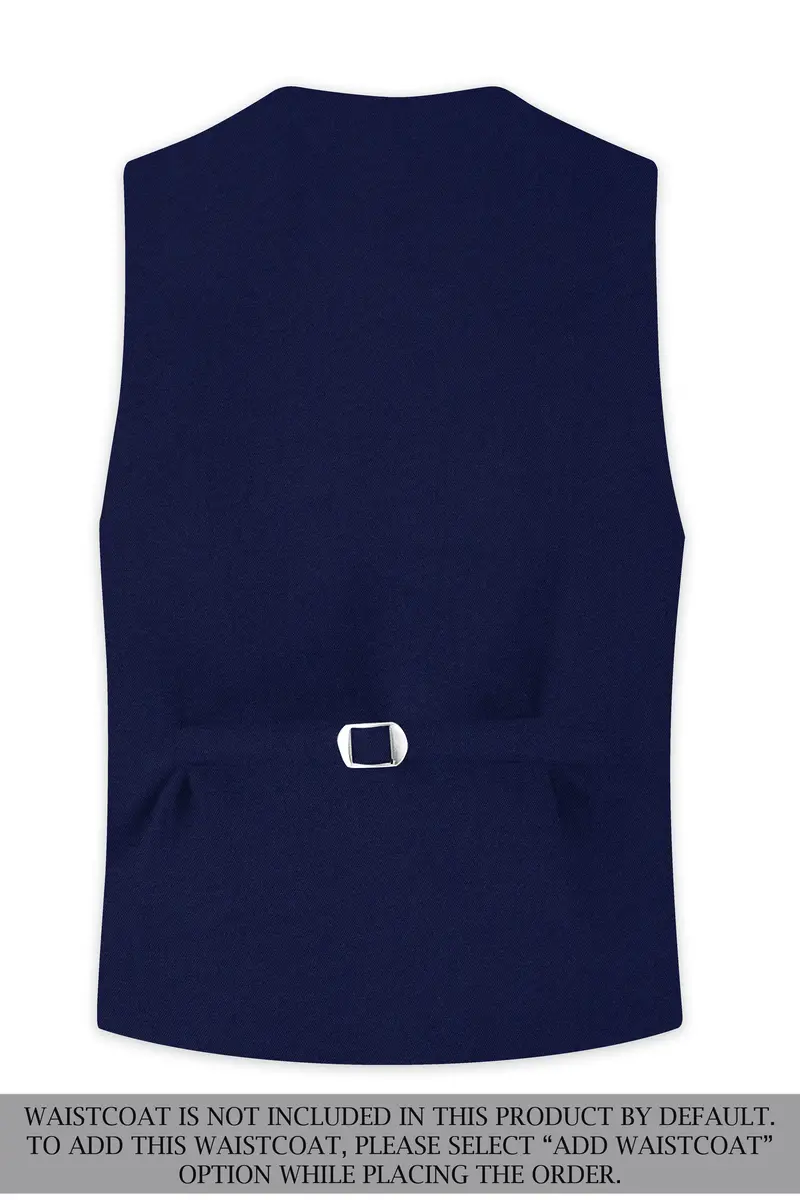 Baltic Blue Wool Rich Double Breasted Sports Suit 17