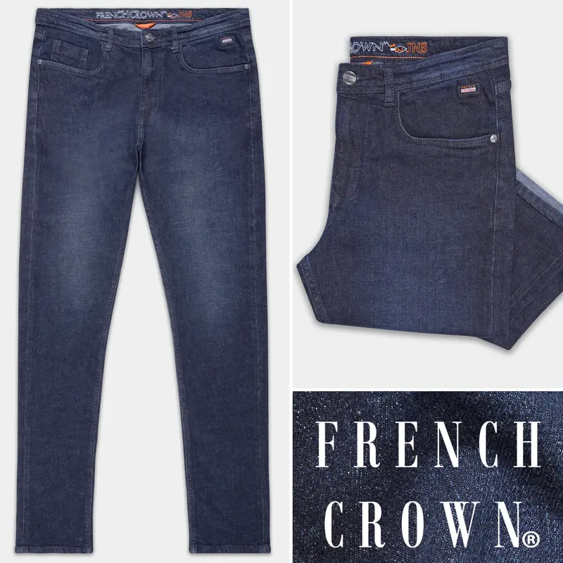 Baltic Sea Blue Rinse Wash Denim 1