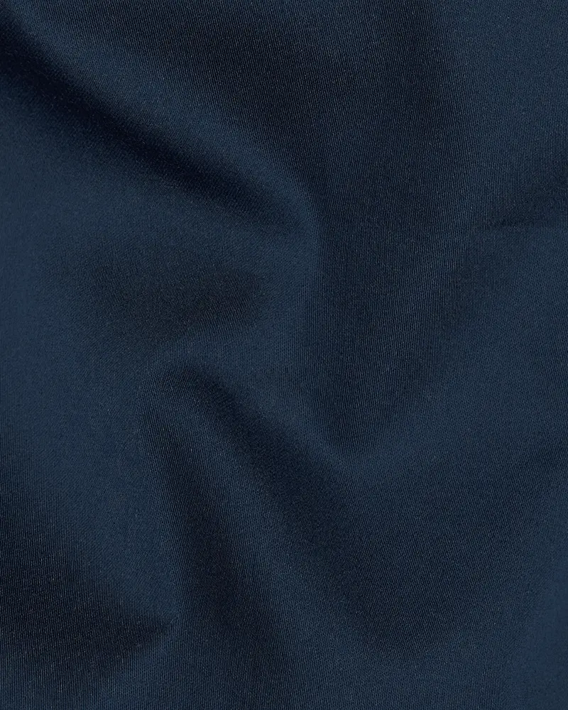 Baltic Sea Blue Subtle Sheen Snake Pleated Super Soft Premium Cotton Tuxedo Shirt 3