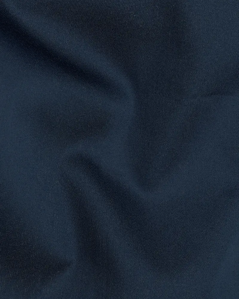 Baltic Sea Blue Subtle Sheen Super Soft Premium Cotton Shirt 3