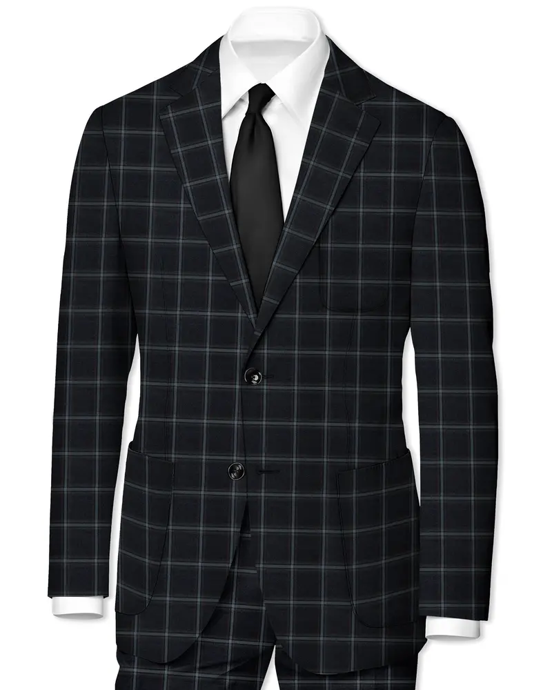 Baltic Sea Windowpane Blazer 1