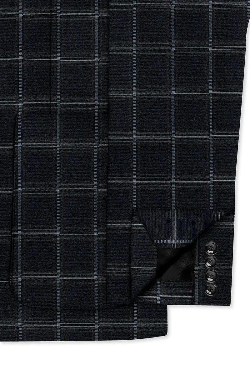 Baltic Sea Windowpane Blazer 6