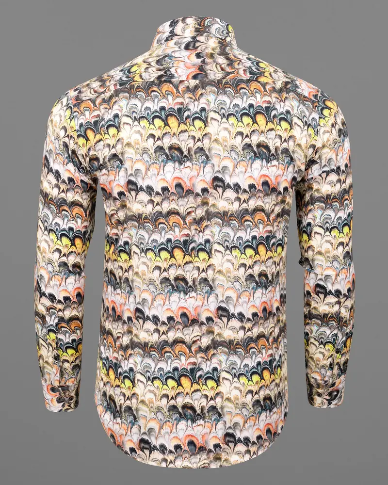 Baltic Sea With Colorful Print Super Soft Premium Cotton Shirt 6