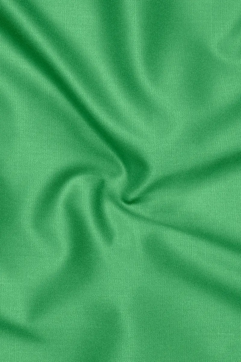 Baron-Chateau Green Wool Rich Slight Stretch Single Breasted Suit 3
