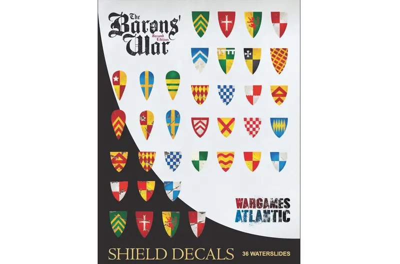 Barons' War Shield Decals (01) 1