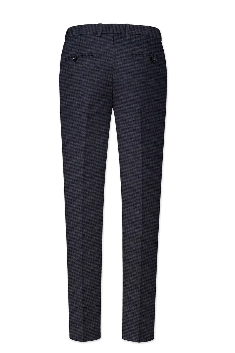 Bastille Dark Grey Textured Pant 5
