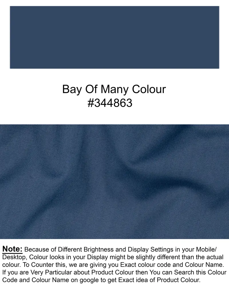 Bay Of Many Blue Wool Rich Pant 7