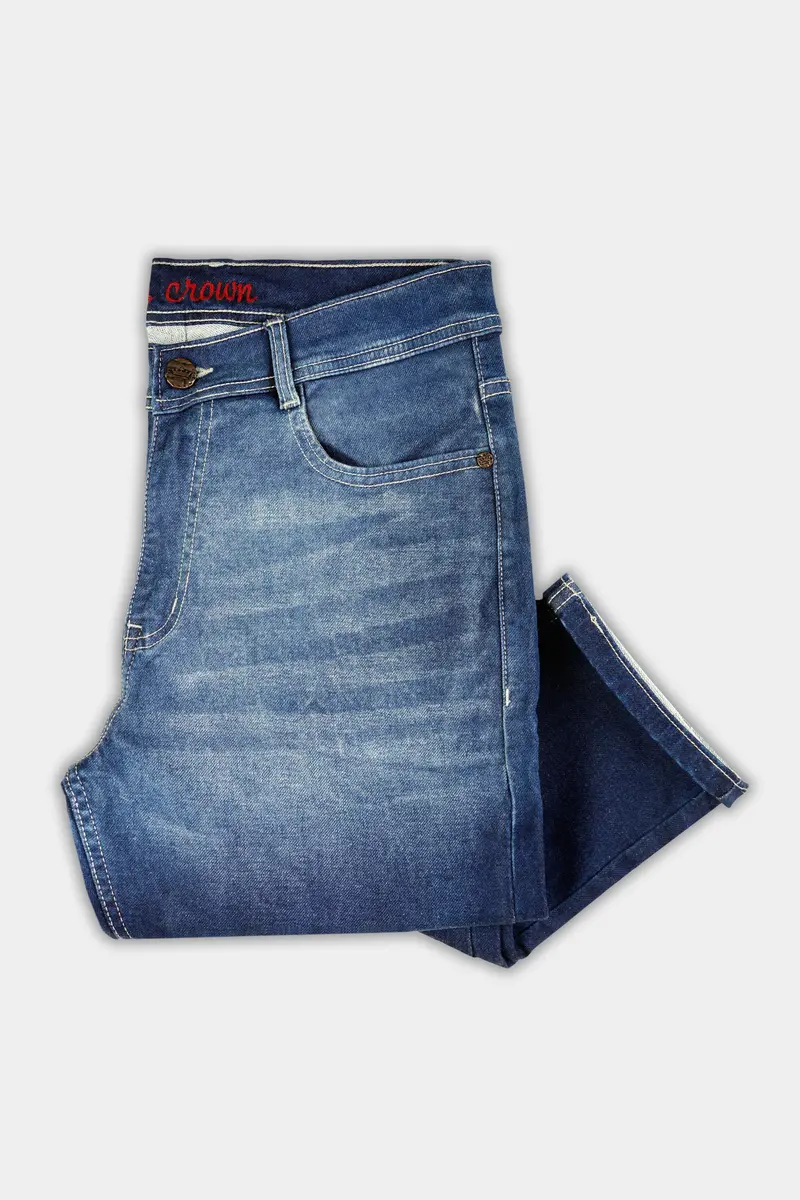 Bayoux Blue Mid Wash Stretchable Denim 5