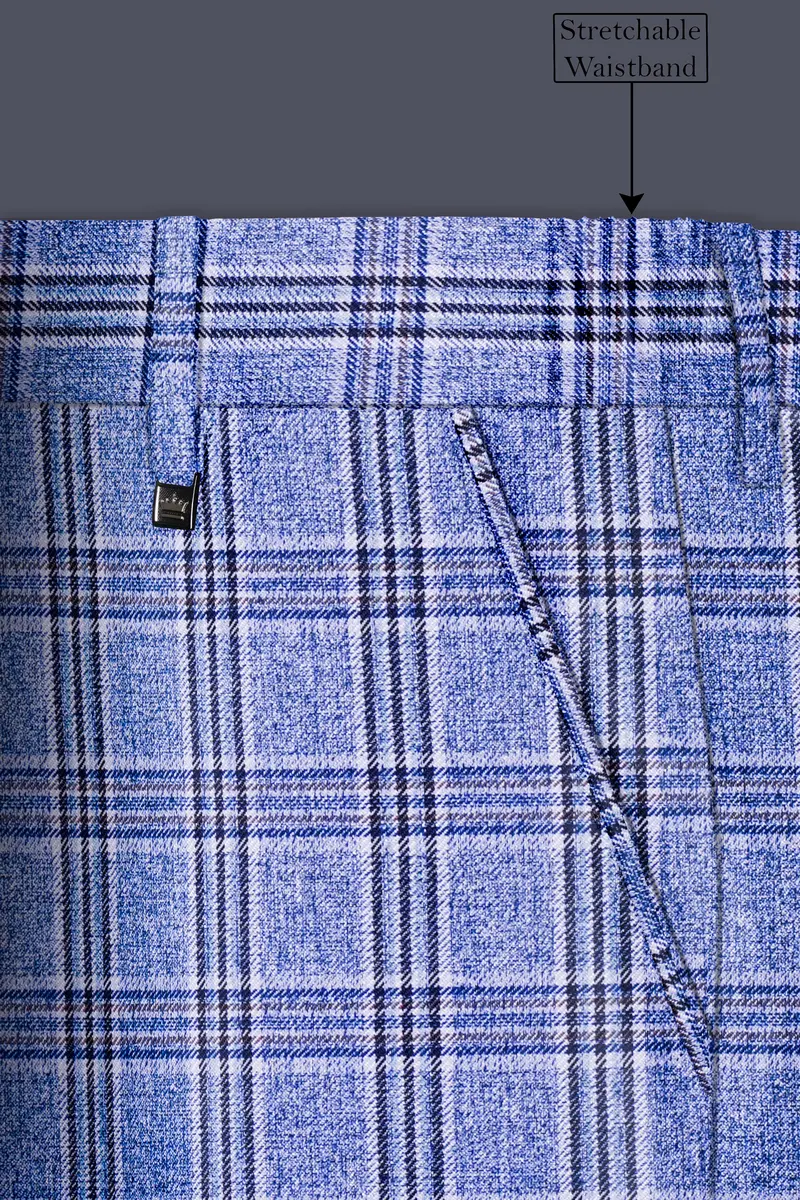 Bayoux Blue Plaid Pant 6