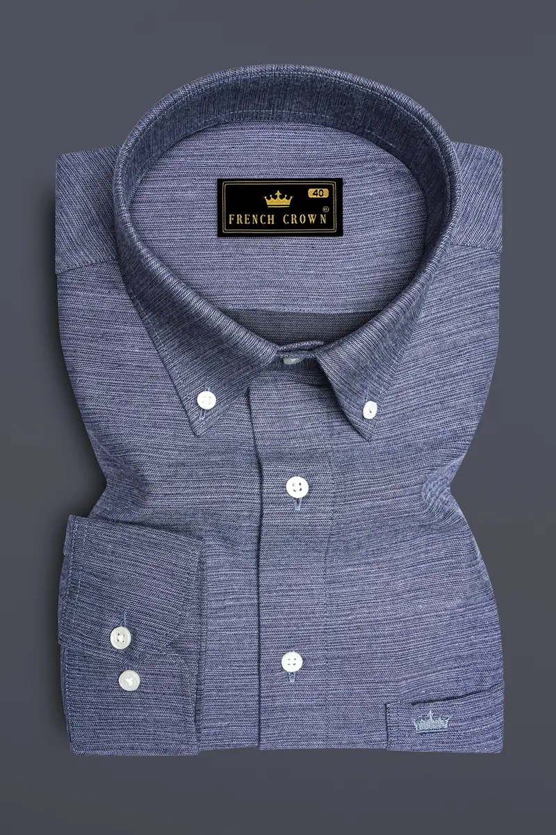 Bayoux Gray Button Down Flannel Shirt 4