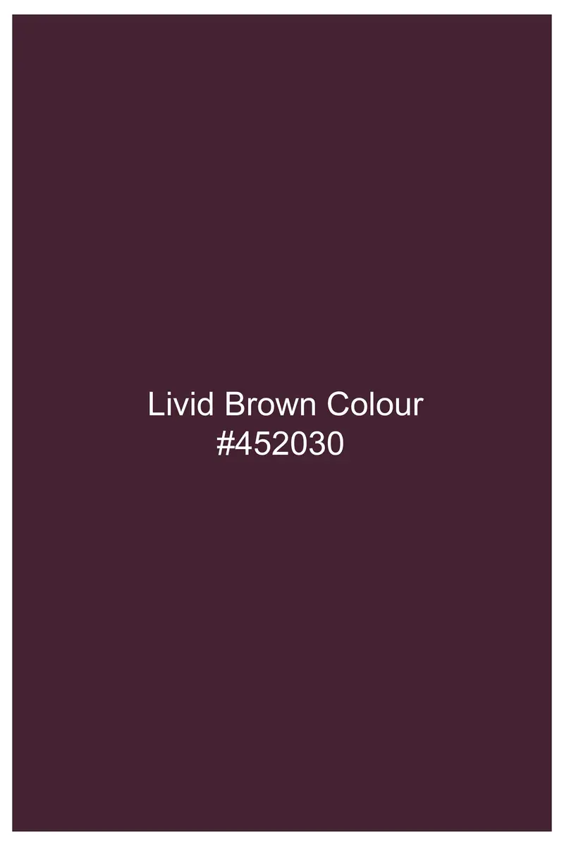 Berry Grid-Livid Maroon Plaid Tweed Waistcoat 5
