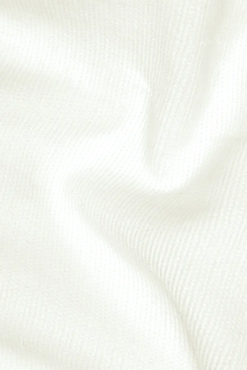 Bianca Cream Heavyweight Corduroy Shirt 2