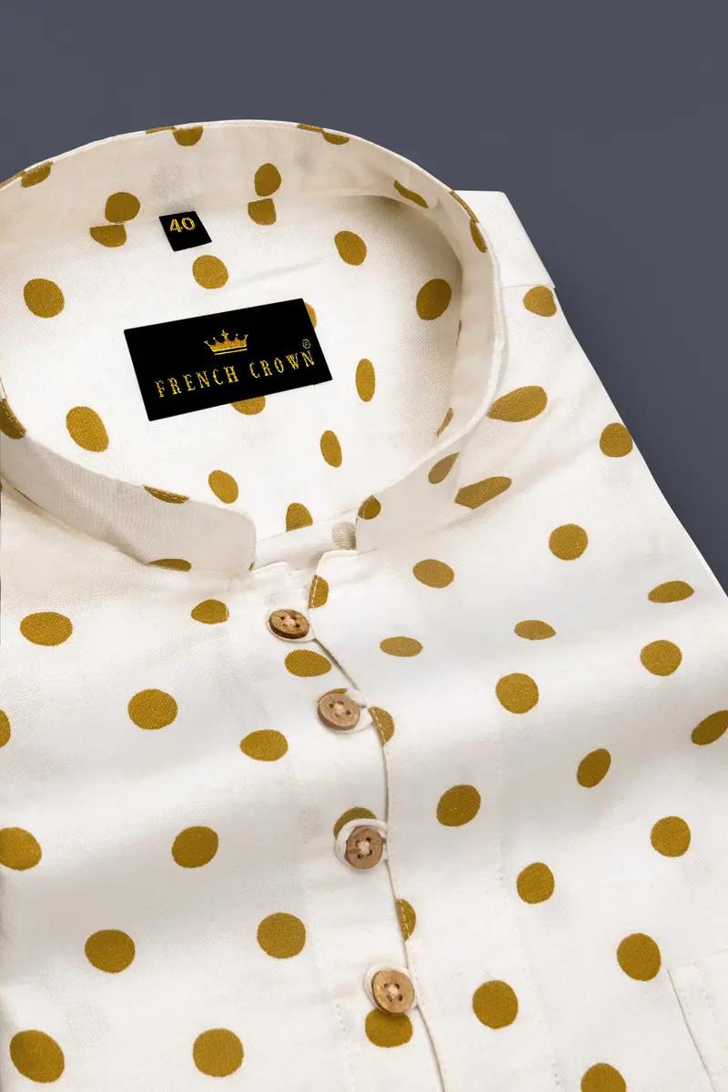 Bianca Printed Tencel Kurta Shirt 4